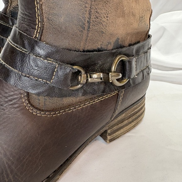 Remonte Boots Womens 40 Knee High Side Zip Sherpa Lined Leather Remonte TEX - Picture 6 of 16